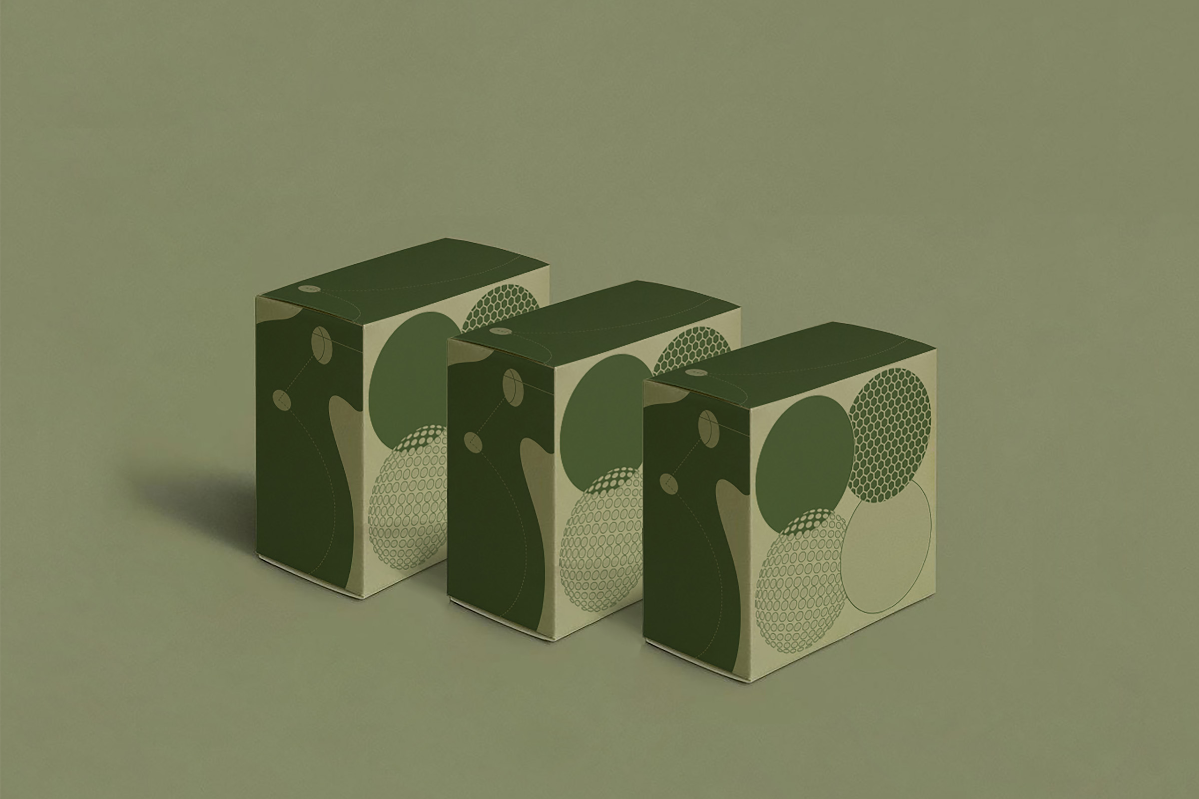 golfball case packaging design image